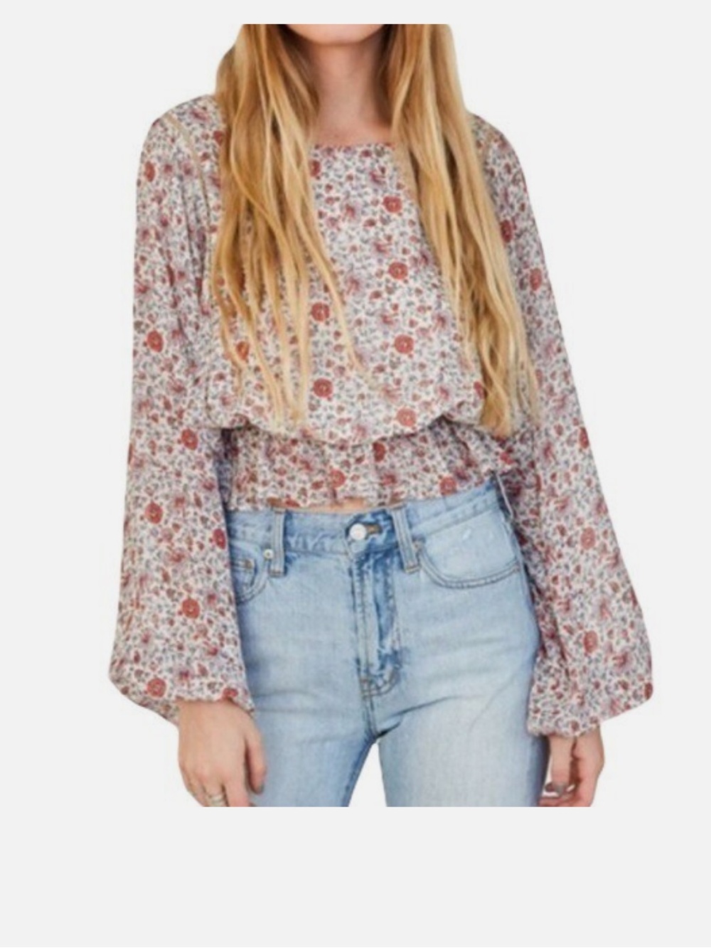LoveShackFancy Nellie Silk Blouse
